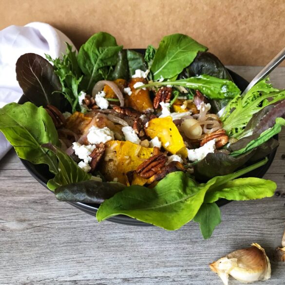 roasted pumpkin salad