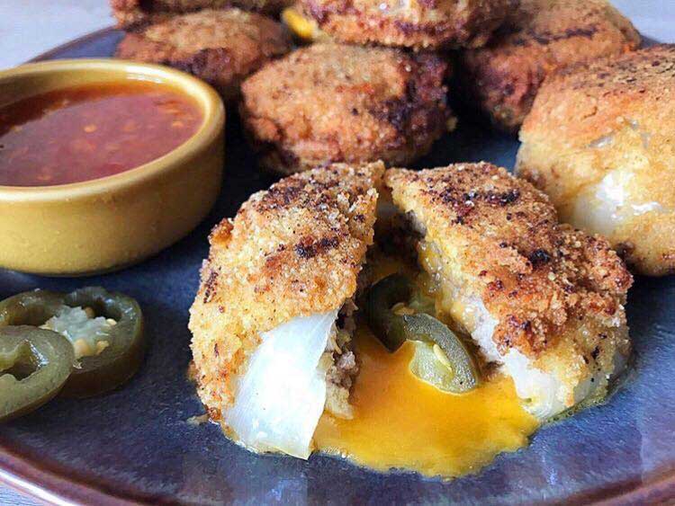 Stuffed Onion Rings